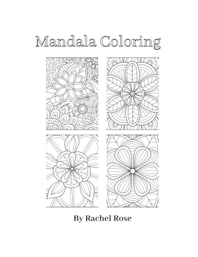 Positive Affirmations and Mandala Coloring Book von Independently published