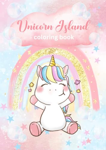 Unicorn Island: Coloring book von Independently published