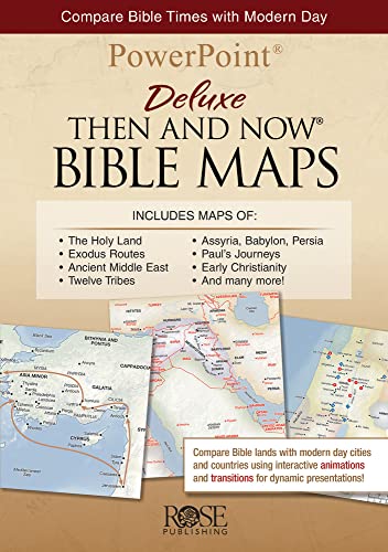 Deluxe Then and Now Bible Maps Powerpoint