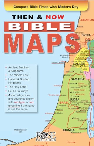 Then & Now Bible Maps: Bible Quick Reference Series