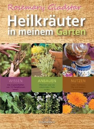 Heilkräuter in meinem Garten: 33 wichtige Heilkräuter selbst anpflanzen, ernten und verwenden