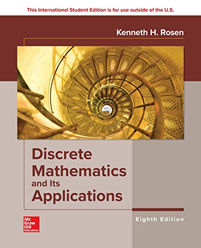 ISE Discrete Mathematics and Its Applications von McGraw-Hill Education