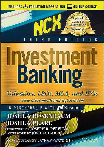 Investment Banking: Valuation, LBOs, M&A, and IPOs (Wiley Finance) von Wiley