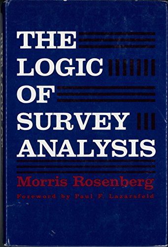 Logic Of Survey Analysis von Basic Books