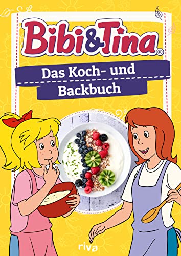 Bibi & Tina – Das Koch- und Backbuch: 50 kinderleichte Rezepte: Butterkuchen, Lebkuchenpferde, Lieblingsgerichte von Bibi, Tina und Alex, Frühstück auf dem Martinshof, Mottoparty-Rezepte und mehr von Riva