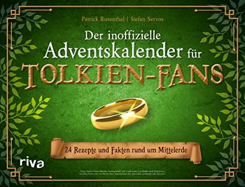 Der inoffizielle Adventskalender für Tolkien-Fans: 24 Rezepte und Fakten rund um Mittelerde. Hobbits, Elben, Zauberer, Zwerge und Co. mit leckeren Gerichten wie Lembas, Honigkuchen und Miruvor Der inoffizielle Adventskalender für Tolkien-Fans: 24 Rezepte und Fakten rund um Mittelerde. Hobbits, Elben, Zauberer, Zwerge und Co. mit leckeren Gerichten wie Lembas, Honigkuchen und Miruvor von RIVA