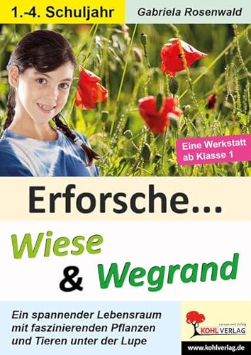 Erforsche ... Wiese & Wegrand: Pflanzen und Tiere unter der Lupe (Erforsche ...: Sachunterricht ab dem 1. Schuljahr)