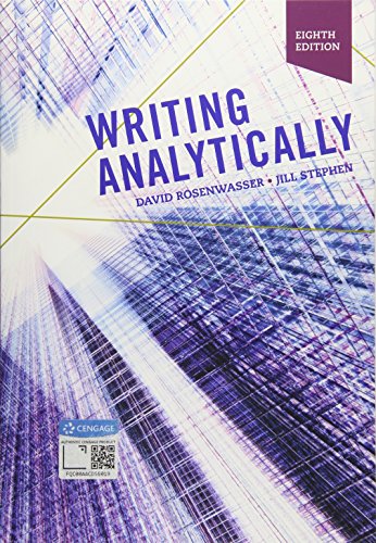 Writing Analytically von Cengage Learning