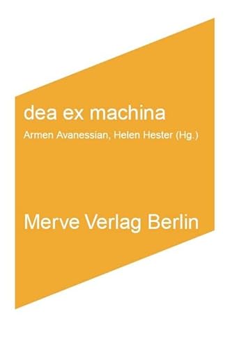 dea ex machina (IMD) von Merve Verlag GmbH