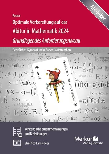 Optimale Vorbereitung auf das Abitur in Mathematik 2024 - Grundlegendes Anforderungsniveau von Merkur Rinteln