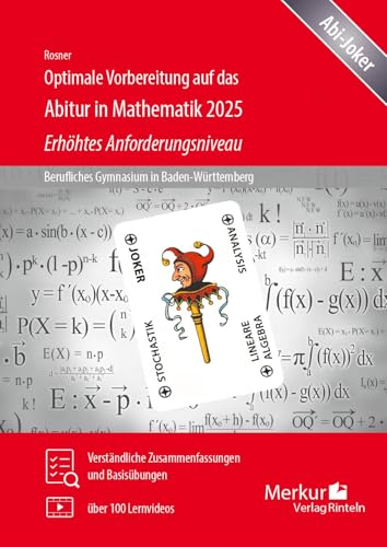 Optimale Vorbereitung auf das Abitur in Mathematik 2025 - Erhöhtes Anforderungsniveau von MERKUR RINTELN