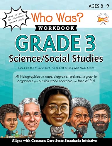 Who Was? Workbook: Grade 3 Science/Social Studies: Grade 3 Social Science/Social Studies (Who Was? Workbooks)