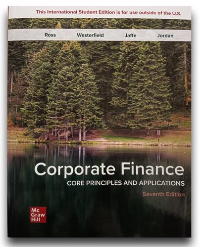 Corporate Finance: Core Principles and Applications ISE von McGraw-Hill Education