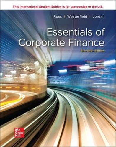 Essentials of Corporate Finance ISE von McGraw-Hill Education