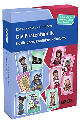 Die Piratenfamilie. Koalitionen, Konflikte, Kokolores: 140 Karten für die therapeutische und pädagogische Arbeit mit Kindern. Mit 20-seitigem Booklet ... 5,9 x 9,2 cm (Beltz Therapiekarten) von Beltz