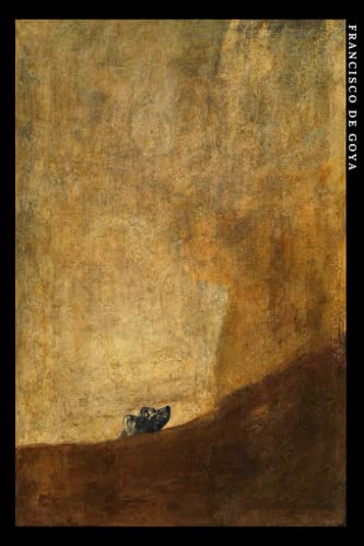 Francisco de Goya: Der Hund. Einzigartiges Notizbuch für Kunstliebhaber