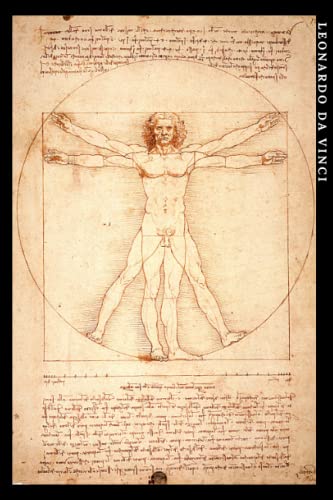 Leonardo da Vinci: Der vitruvianische Mensch. Einzigartiges Notizbuch für Kunstliebhaber Leonardo da Vinci: Der vitruvianische Mensch. Einzigartiges Notizbuch für Kunstliebhaber