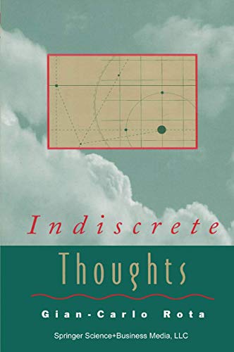 Indiscrete Thoughts (Modern Birkhäuser Classics) von Birkhäuser