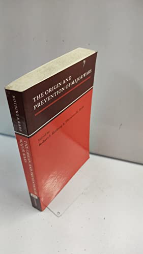 The Origin and Prevention of Major Wars (Studies in Interdisciplinary History) von Cambridge University Press