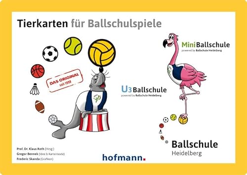 Tierkarten für Ballschulspiele von Hofmann GmbH & Co. KG