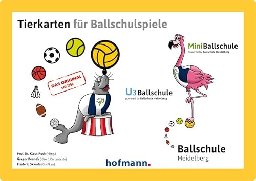 Tierkarten für Ballschulspiele