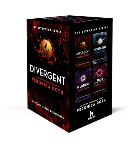 Divergent Series Box Set (Books 1-4): Divergent / Insurgent / Allegiant and Four