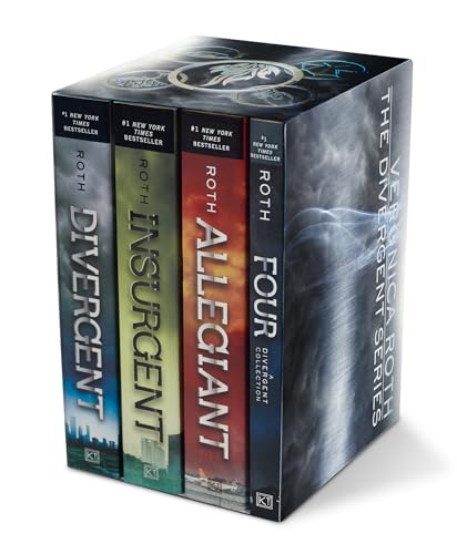 Divergent Series Four-Book Paperback Box Set: Divergent, Insurgent, Allegiant, Four von HarperCollins