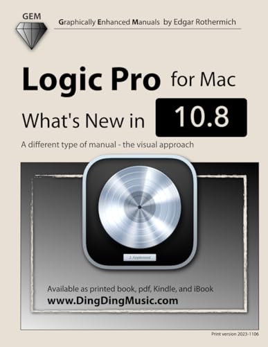 Logic Pro - What's New in 10.8: A different type of manual - the visual approach