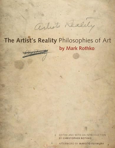 The Artist's Reality: Philosophies of Art