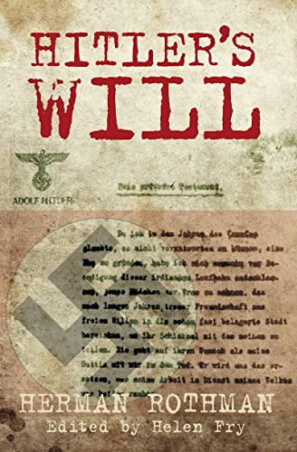 Hitler's Will Hitler's Will von The History Press