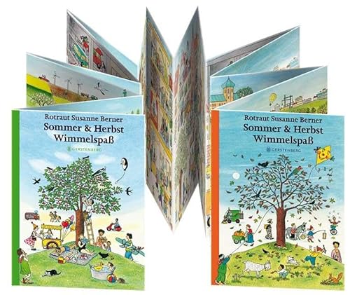 Sommer & Herbst Wimmelspaß: Wende-Leporello