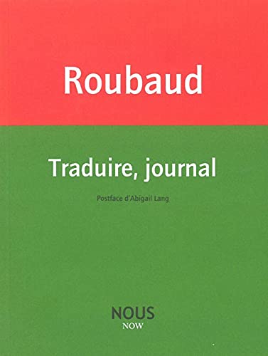Traduire, journal