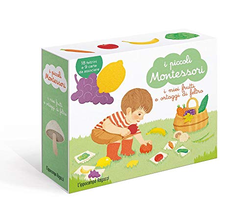 I miei frutti ortaggi di feltro. I piccoli Montessori. Ediz. illustrata. Con Prodotti vari I miei frutti ortaggi di feltro. I piccoli Montessori. Ediz. illustrata. Con Prodotti vari