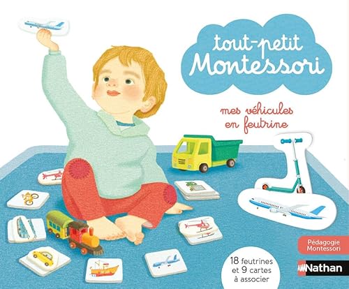 Mes véhicules en feutrines - Coffret tout petit Montessori