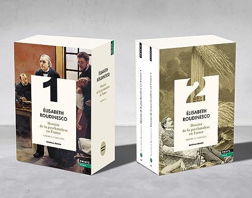 Coffret Histoire de la psychanalyse en France: Coffret en 2 volumes : Tome 1 : 1885-1939 ; Tome 2 : 1928-2022 von POINTS