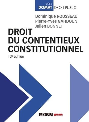 Droit du contentieux constitutionnel von LGDJ