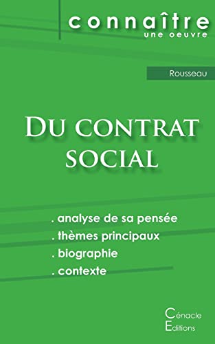 Fiche de lecture Du contrat social de Rousseau (Analyse philosophique de référence et résumé complet)