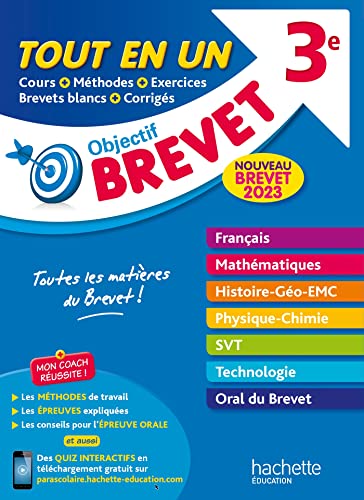 Objectif Brevet Tout-en-un 2023 von HACHETTE EDUC