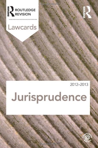 Jurisprudence Lawcards 2012-2013 von Taylor & Francis Ltd