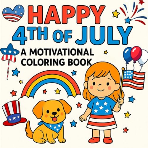HAPPY 4TH OF JULY: A MOTIVATIONAL COLORING BOOK: 40 Festive Pages of Quotes and Designs to Celebrate Independence Day HAPPY 4TH OF JULY: A MOTIVATIONAL COLORING BOOK: 40 Festive Pages of Quotes and Designs to Celebrate Independence Day von Independently published