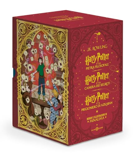 Harry Potter: La pietra filosofale-La camera dei segreti-Il prigioniero di Azkaban. Ediz. papercut MinaLima (Fuori collana Salani) von Salani