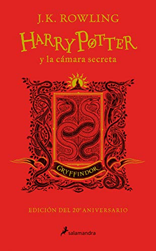 Harry Potter y la cámara secreta - Gryffindor (Harry Potter [edición del 20º aniversario] 2): Rojo