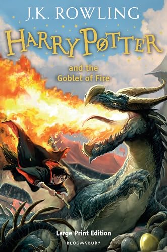Harry Potter and the Goblet Of Fire: Large Print Edition Harry Potter and the Goblet Of Fire: Large Print Edition