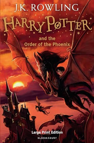 Rowling, Joanne K., Vol.5 : Harry Potter and the Order of the Phoenix, large print edition; Harry Potter und der Orden des Phönix, englische Ausgabe von Bloomsbury