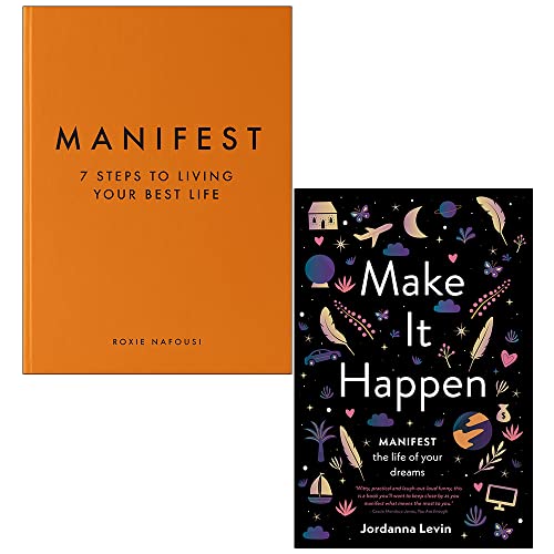 Manifest [Hardcover] By Roxie Nafousi & Make It Happen By Jordanna Levin 2 Books Collection Set