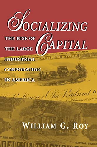 Socializing Capital: The Rise of the Large Industrial Corporation in America von Princeton University Press