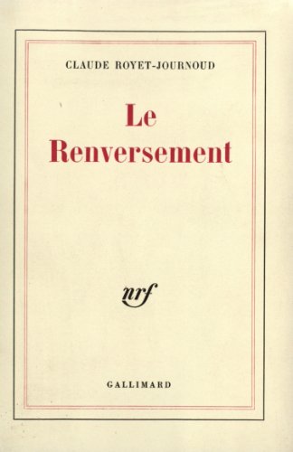 Le Renversement von GALLIMARD