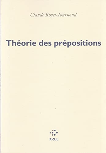 Théorie des prépositions Théorie des prépositions von POL