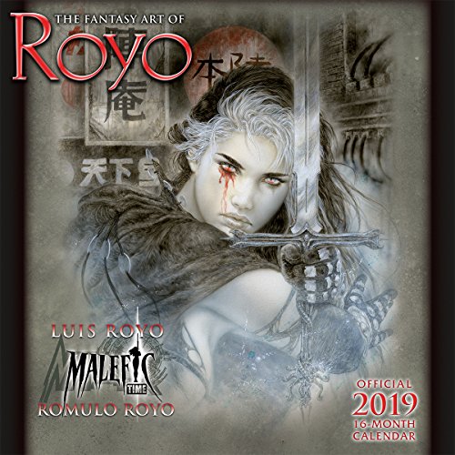 2019 the Fantasy Art of Royo 16-Month Wall Calendar: By Sellers Publishing