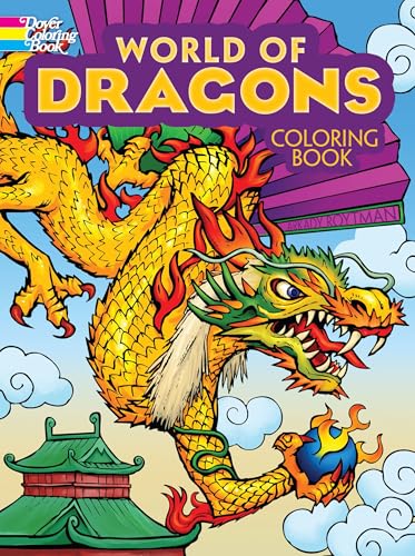 World of Dragons Coloring Book (Dover Coloring Books)